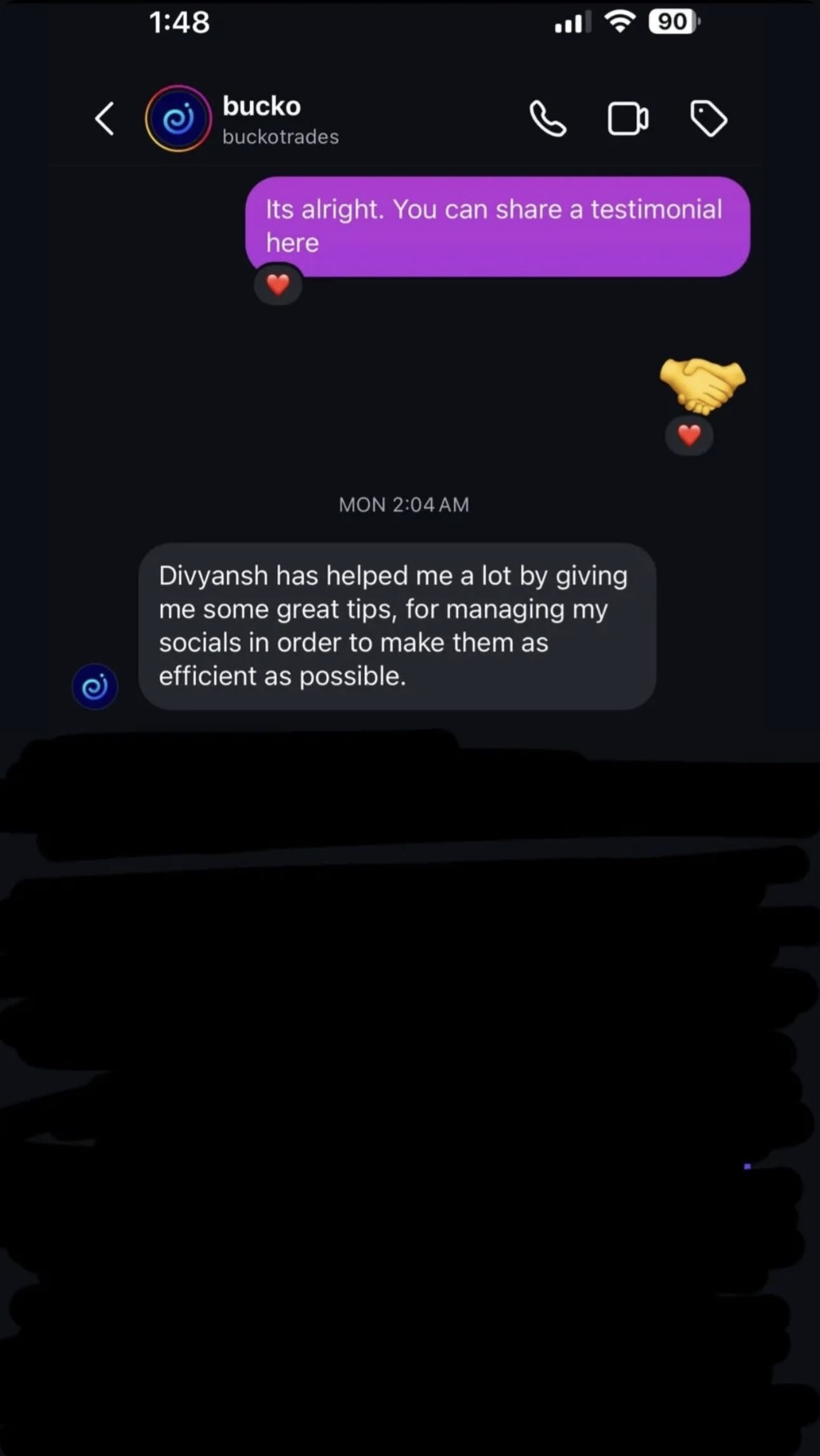 Divyansh Has Helped Me a Lot By Giving Some Great Tips